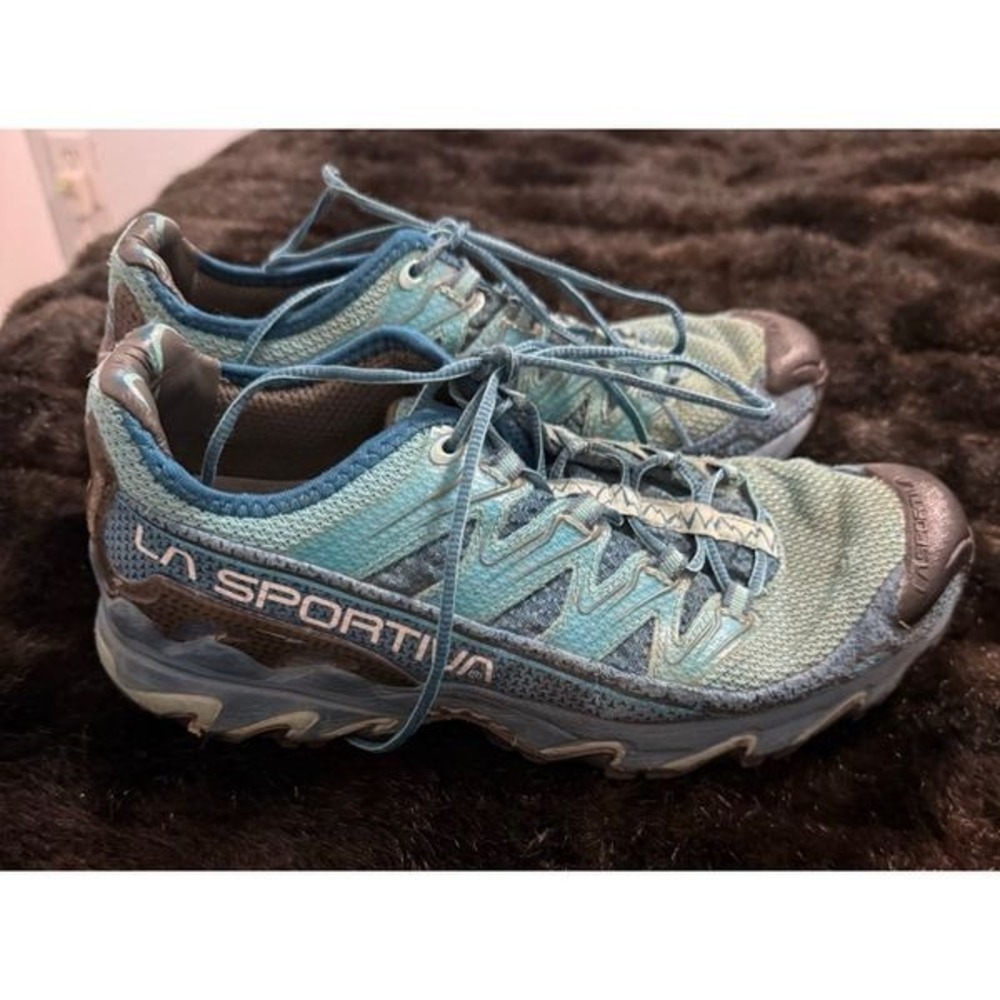 La Sportiva Ultra Raptor Women's Size 9.5 41 US Blue Outdoor Hiking Trail Shoes